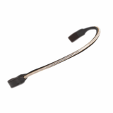 Black diamante browband on a white background