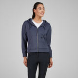 Pikeur Fleece Jacket Hoodie in Graphite Blue-Fleeces, Sweaters & Jumpers-Eland Lodge