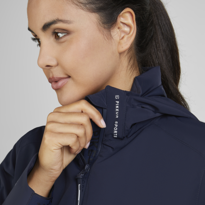 Pikeur Sports Waterproof Jacket in Night Blue-Jackets & Coats-Eland Lodge