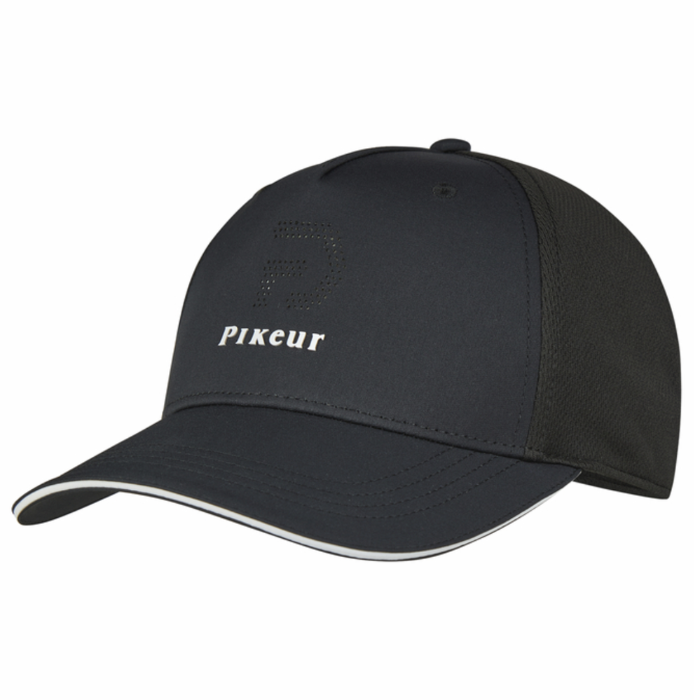 Black cap on white background