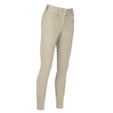 Pearl grey pants on white background