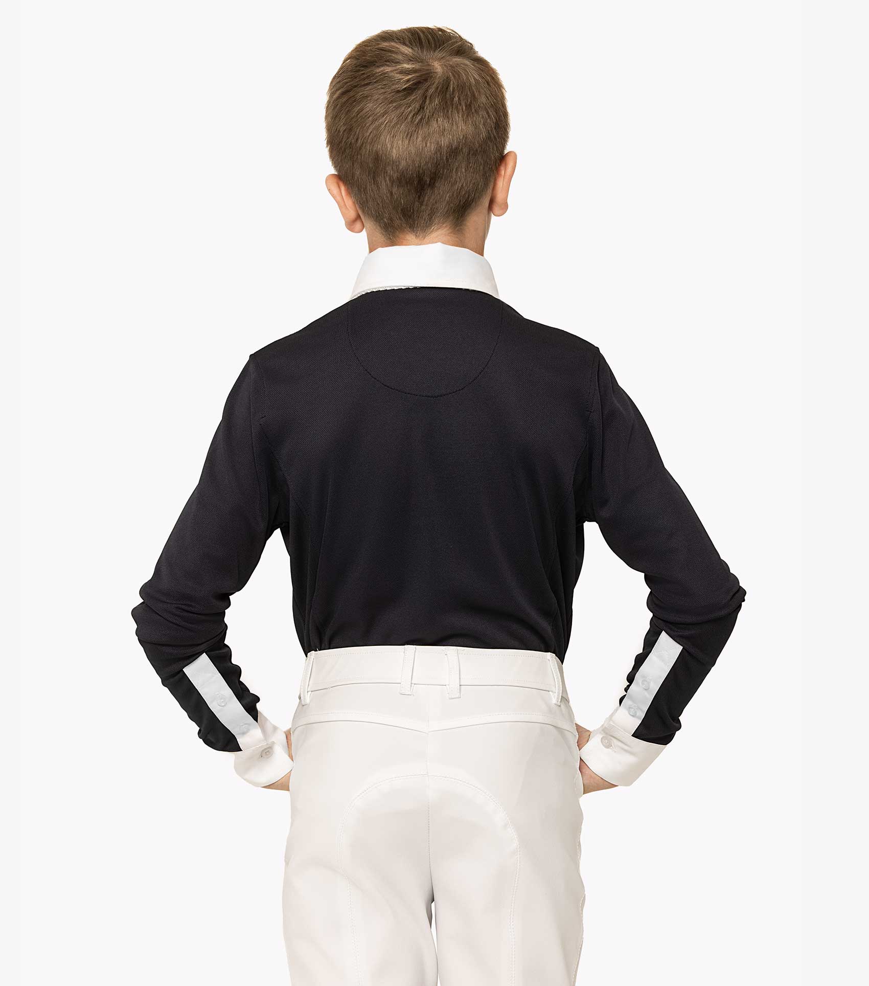 Premier Equine Boy's Mini Giulio Long Sleeve Show Shirt-Competition Shirts-Eland Lodge