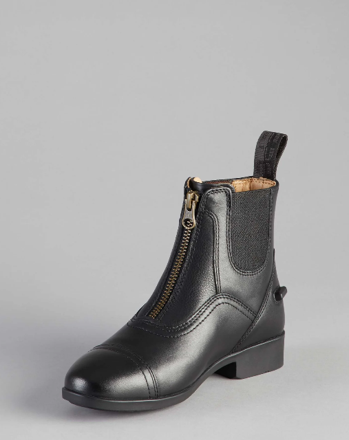Premier Equine Childrens Virtus Junior Leather Paddock Boot-Jodhpur Boots-Eland Lodge