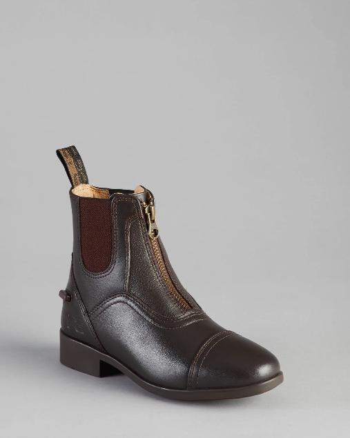 Premier Equine Childrens Virtus Junior Leather Paddock Boot-Jodhpur Boots-Eland Lodge