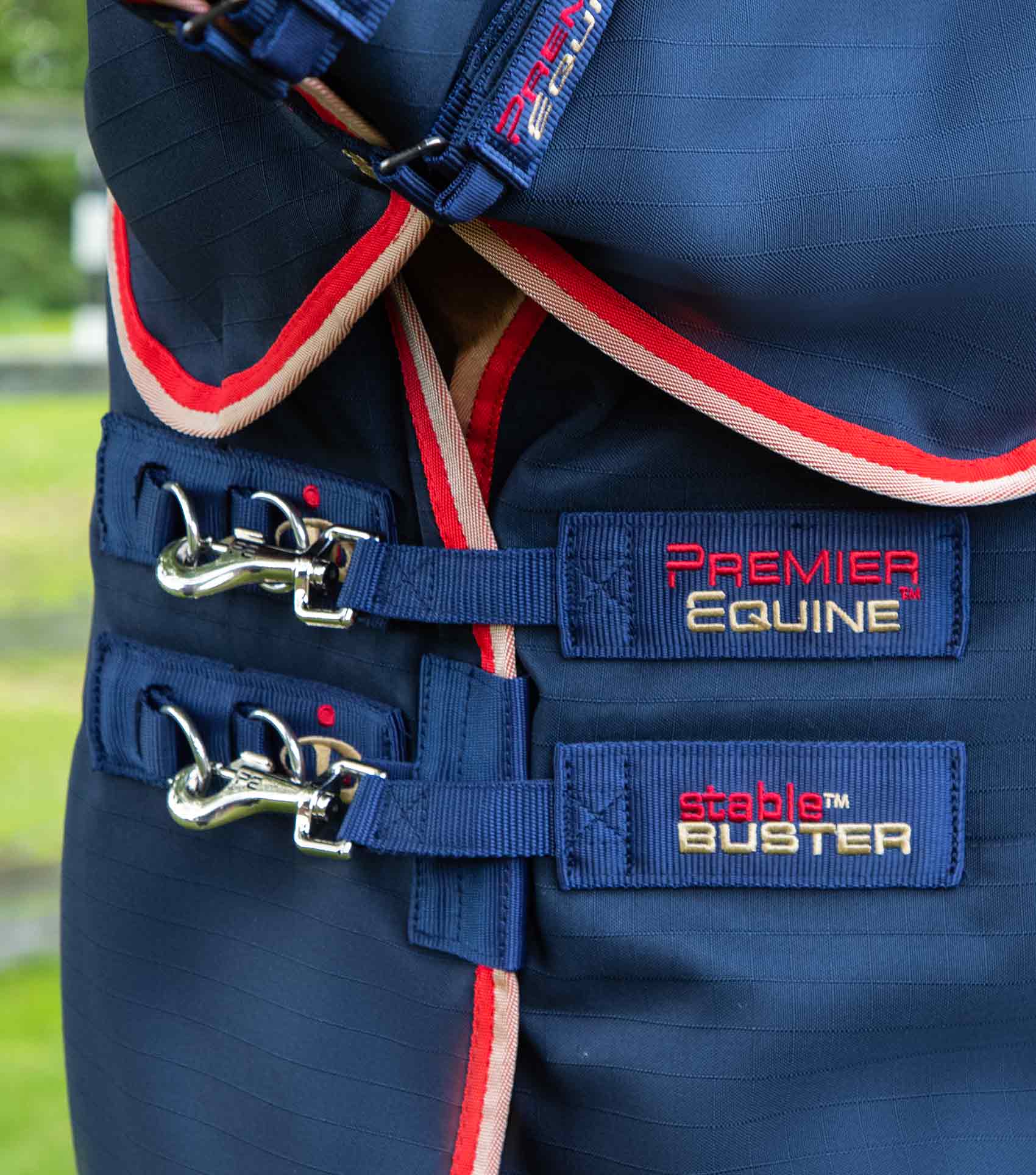 Premier Equine Stable Buster 100g Stable Rug with Neck Cover-Stable Rugs-Eland Lodge