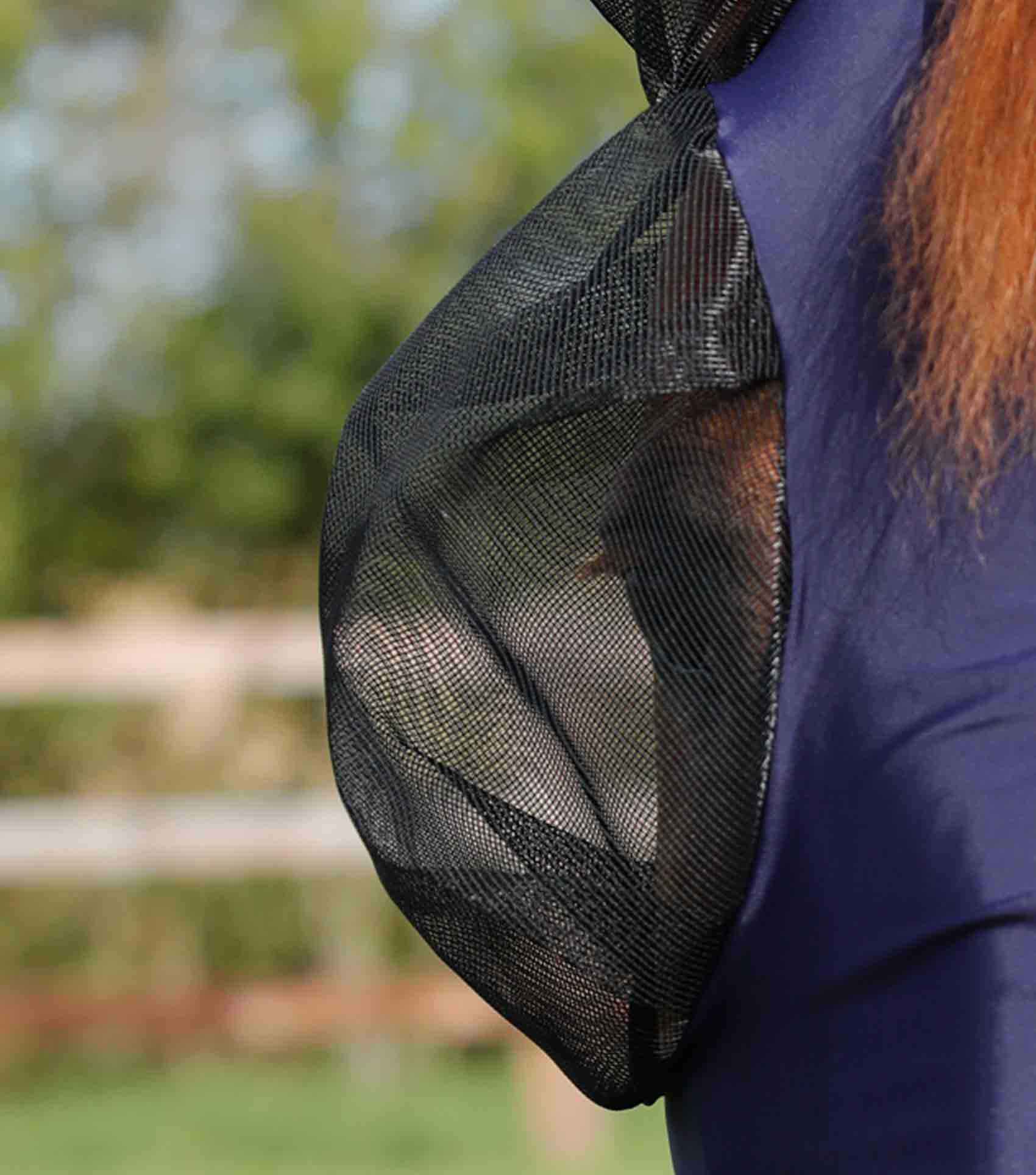 Premier Equine Xtra Comfort Tech Lycra Fly Mask-Fly Masks & Veils-Eland Lodge