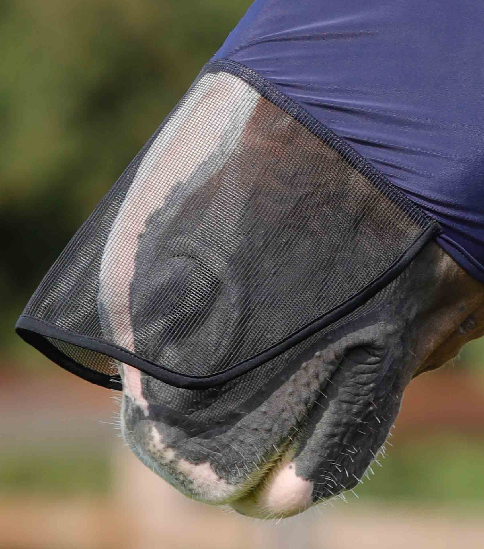 Premier Equine Xtra Comfort Tech Lycra Fly Mask-Fly Masks & Veils-Eland Lodge