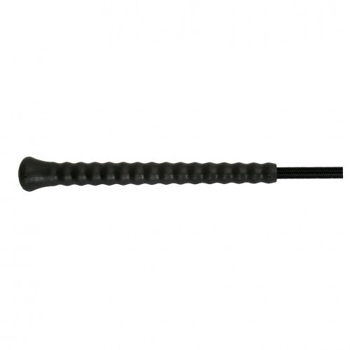 Fleck Economy Rubber Handle Dressage Whip