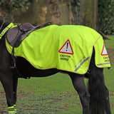 Shires EQUI-FLECTOR Waterproof Exercise Sheet-Hi Viz For The Horse-Eland Lodge
