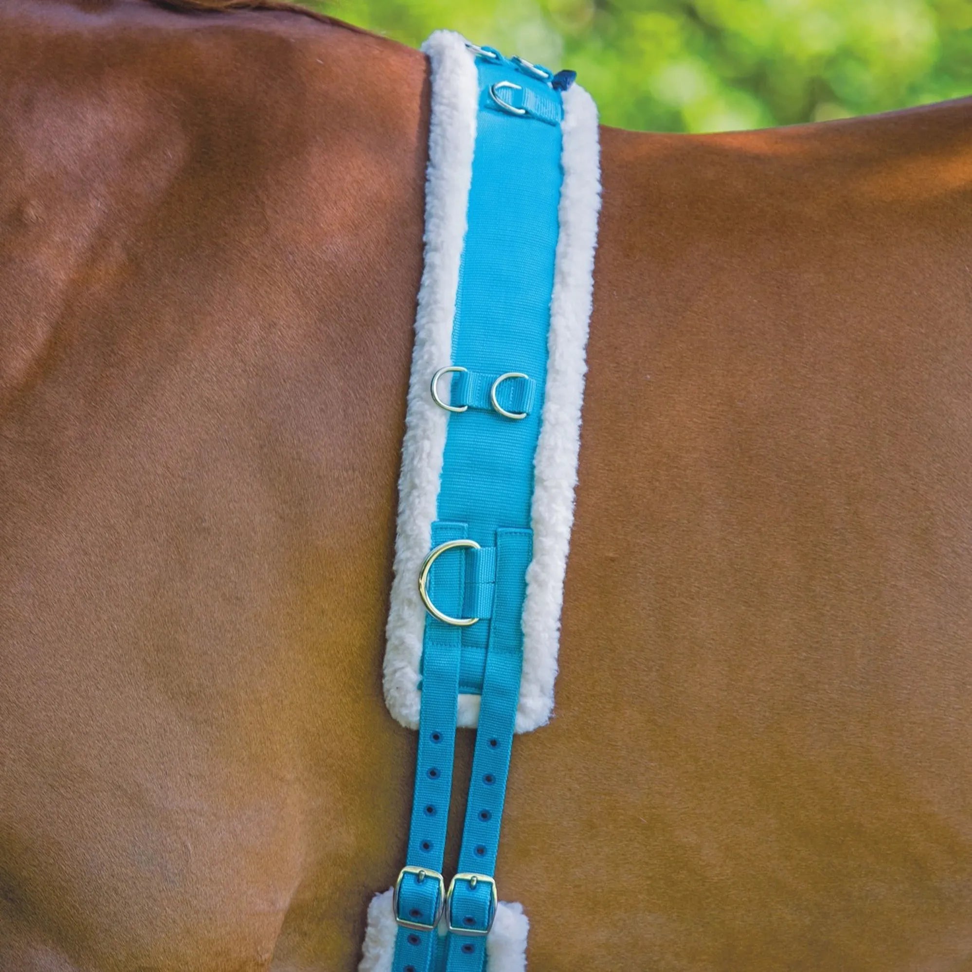 Shires Nylon Roller with Fleece Padding-Training Aids-Eland Lodge