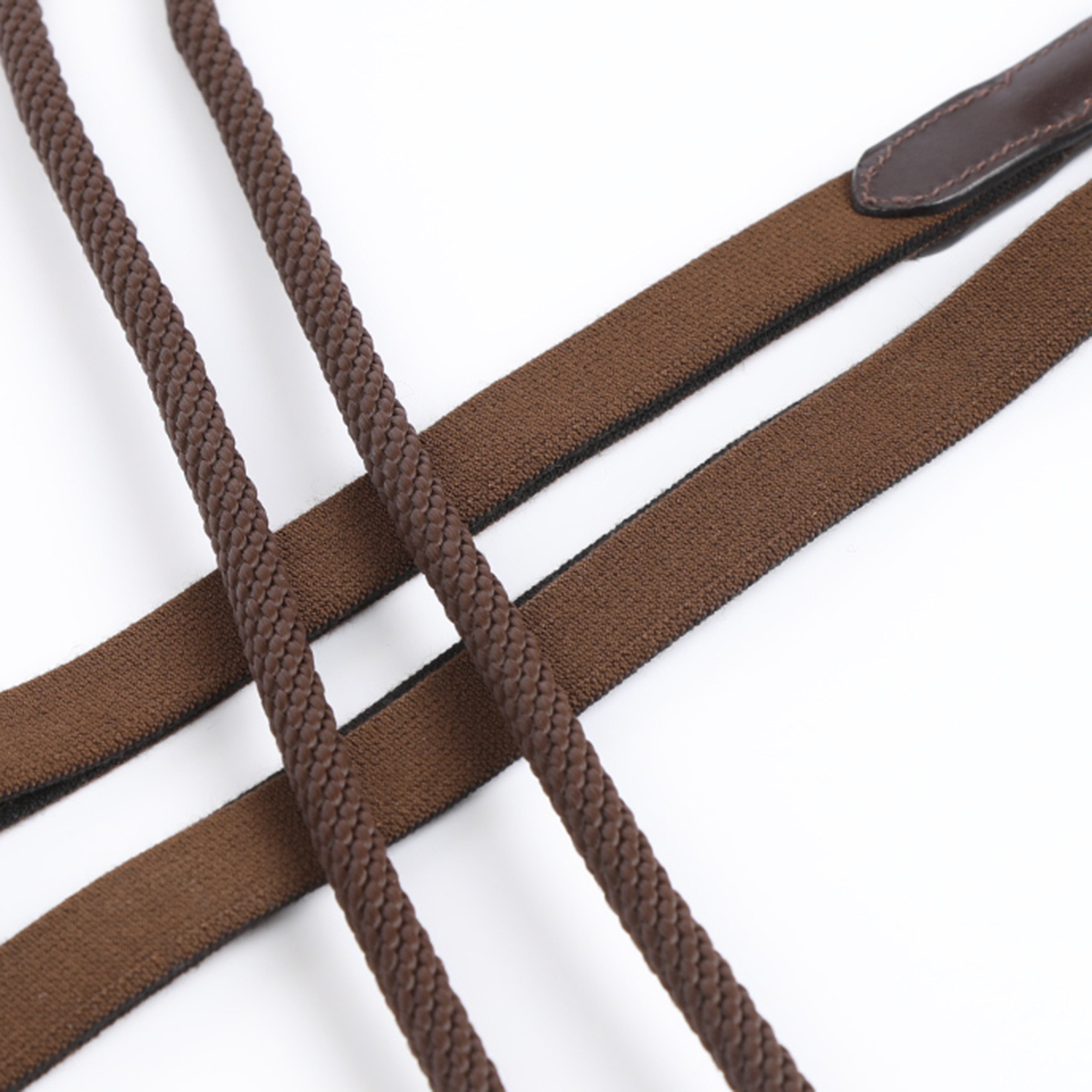 Shires Velociti GARA Elasticated Draw Reins-Training Aids-Eland Lodge