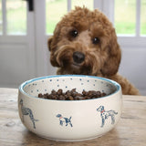 Sophie Allport Fetch Stoneware Dog Bowl-Eland Lodge