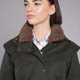 Toggi Ladies Portobello Waterproof Coat in Dark Green-Jackets & Coats-Eland Lodge