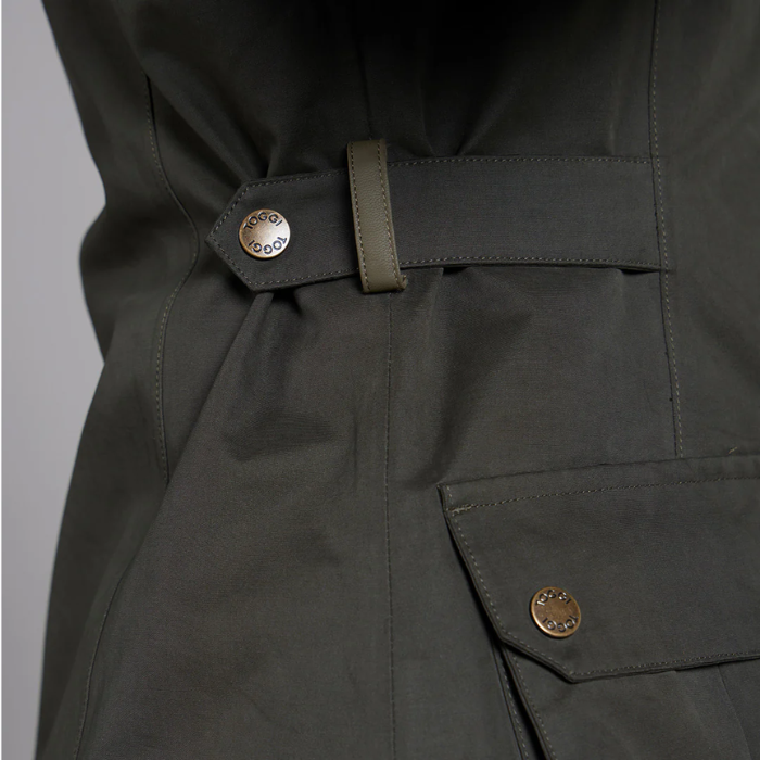 Toggi Ladies Portobello Waterproof Coat in Dark Green-Jackets & Coats-Eland Lodge