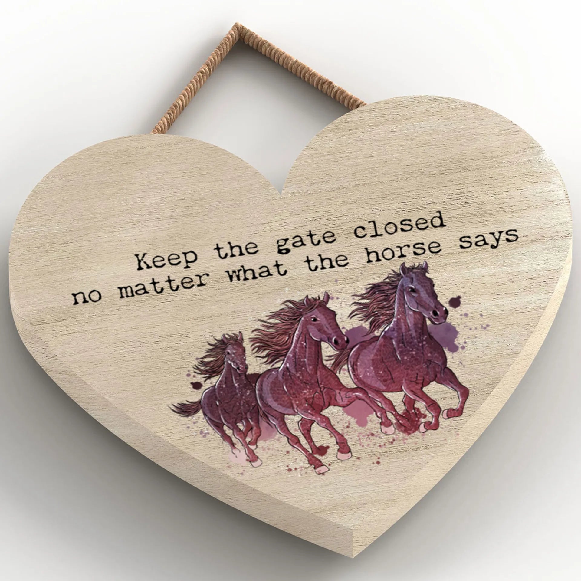 Vivid Squid Small Heart Plaque-Soft Furnishings-Eland Lodge