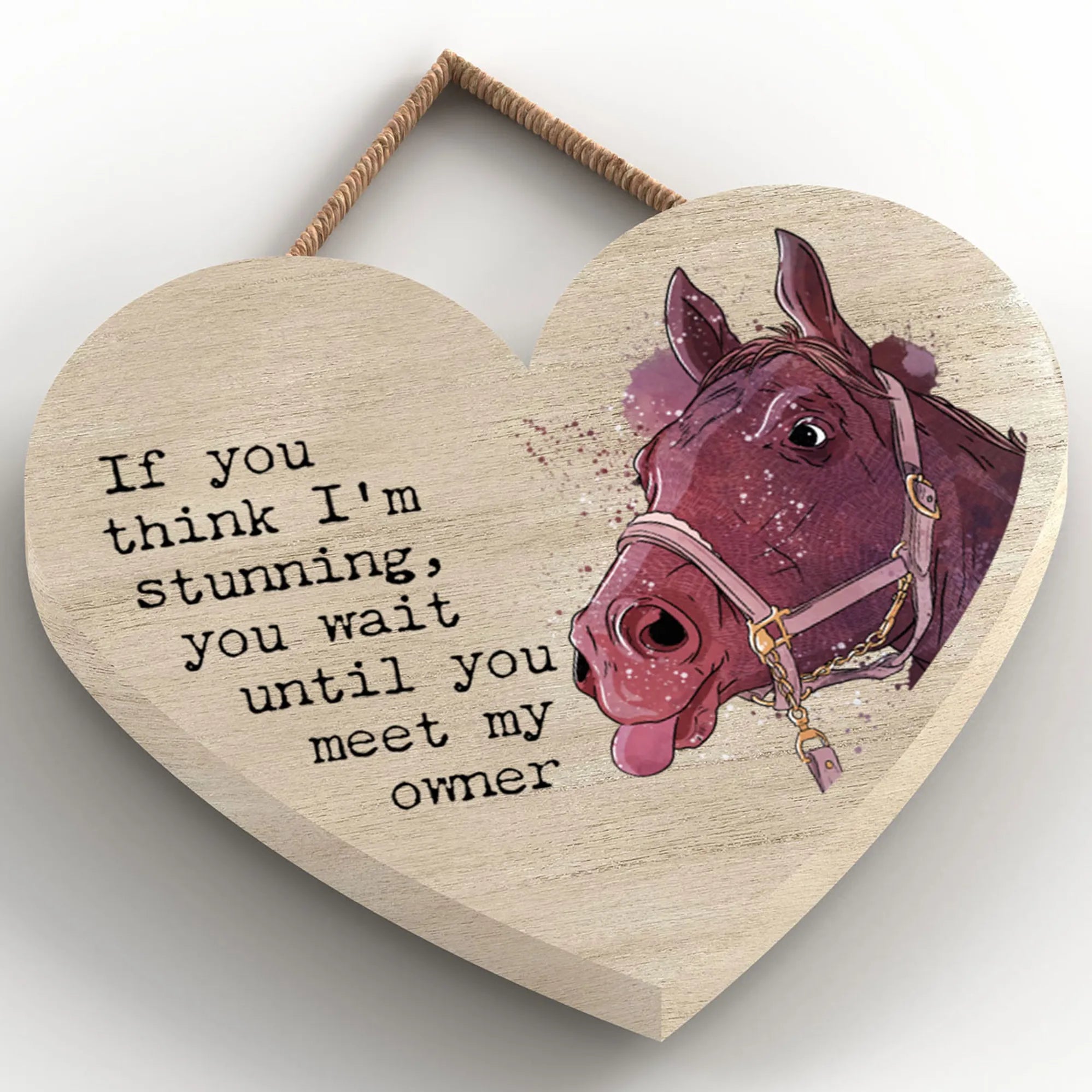 Vivid Squid Small Heart Plaque