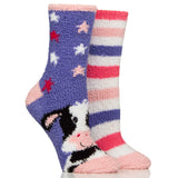 Wild Feet Junior Fluffy Lounge Sock-Socks-Eland Lodge