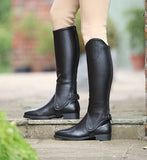 Shires Childrens Synthetic Leather Gaiters