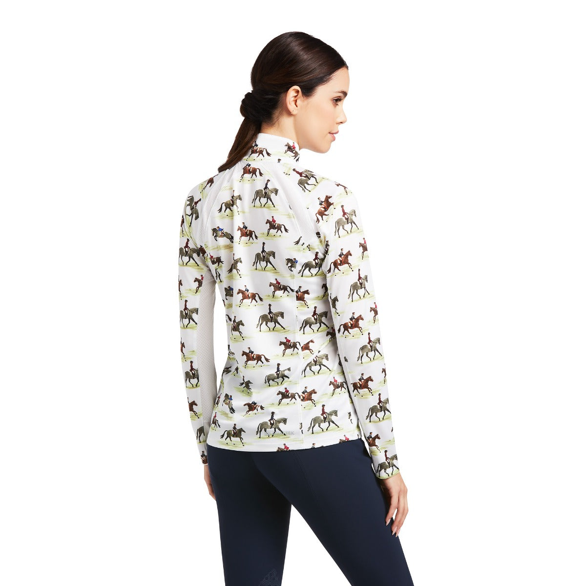 Ariat Ladies Sunstopper 2.0 1/4 Zip Base Layer