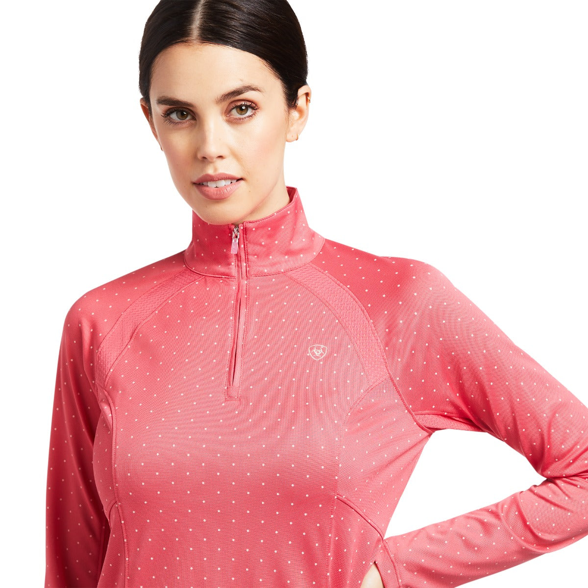 Ariat Ladies Sunstopper 2.0 1/4 Zip Base Layer