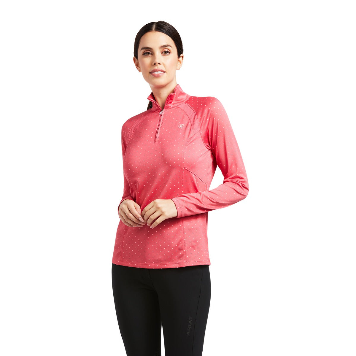 Ariat Ladies Sunstopper 2.0 1/4 Zip Base Layer