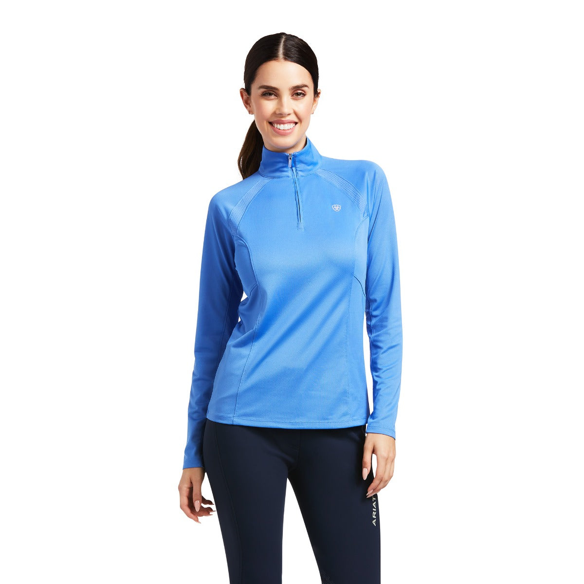 Ariat Ladies Sunstopper 2.0 1/4 Zip Base Layer