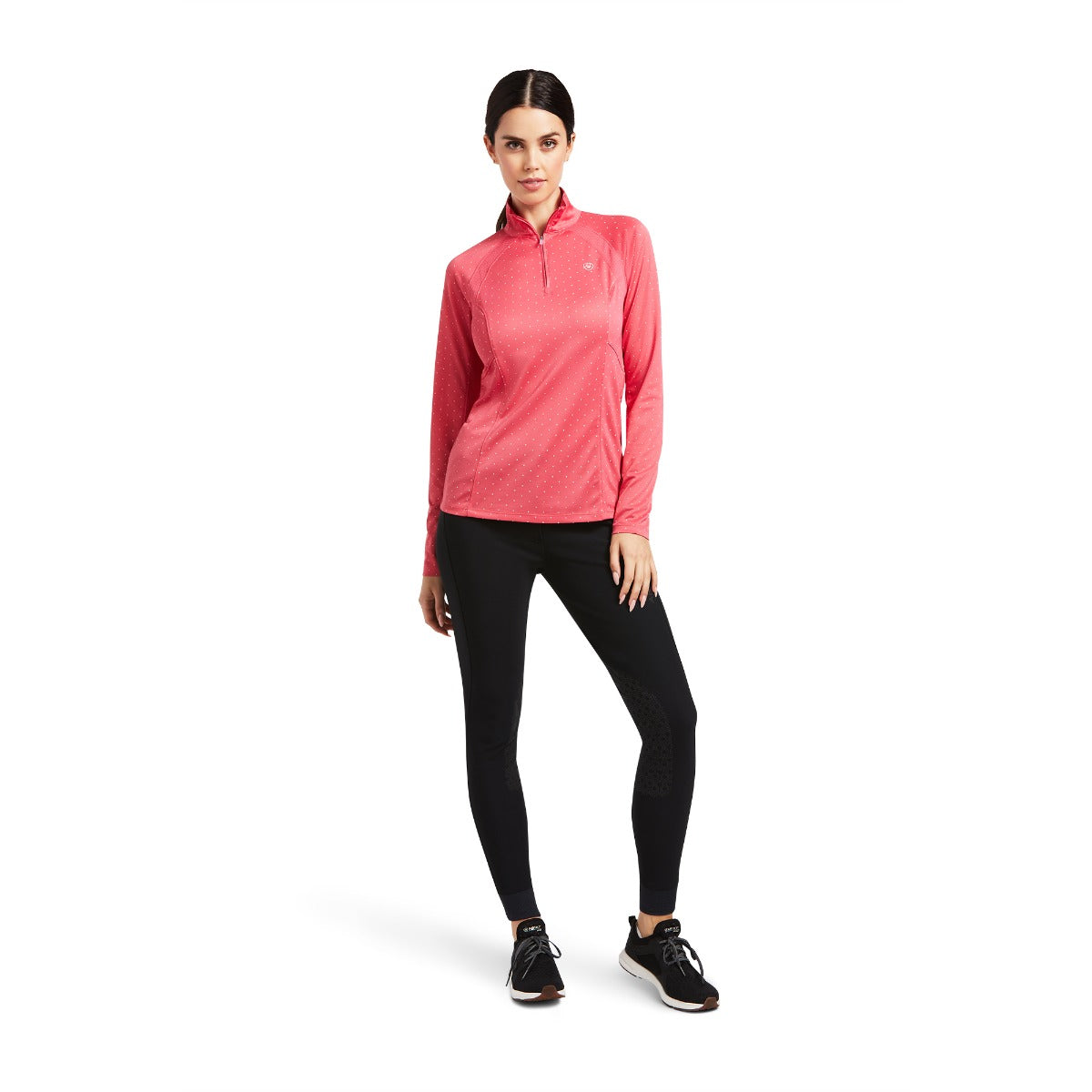 Ariat Ladies Sunstopper 2.0 1/4 Zip Base Layer