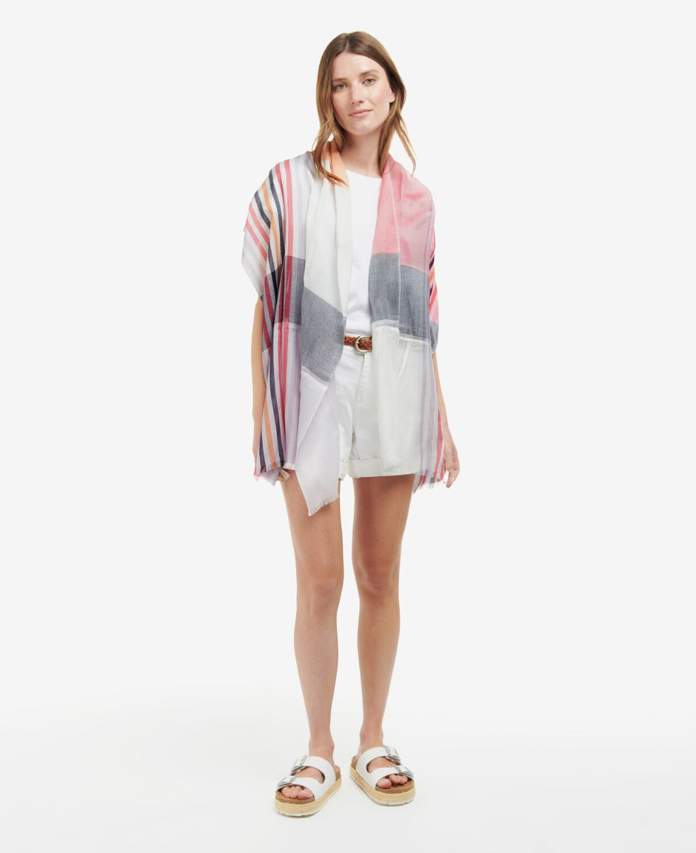 Barbour Ladies Kendra Check Wrap