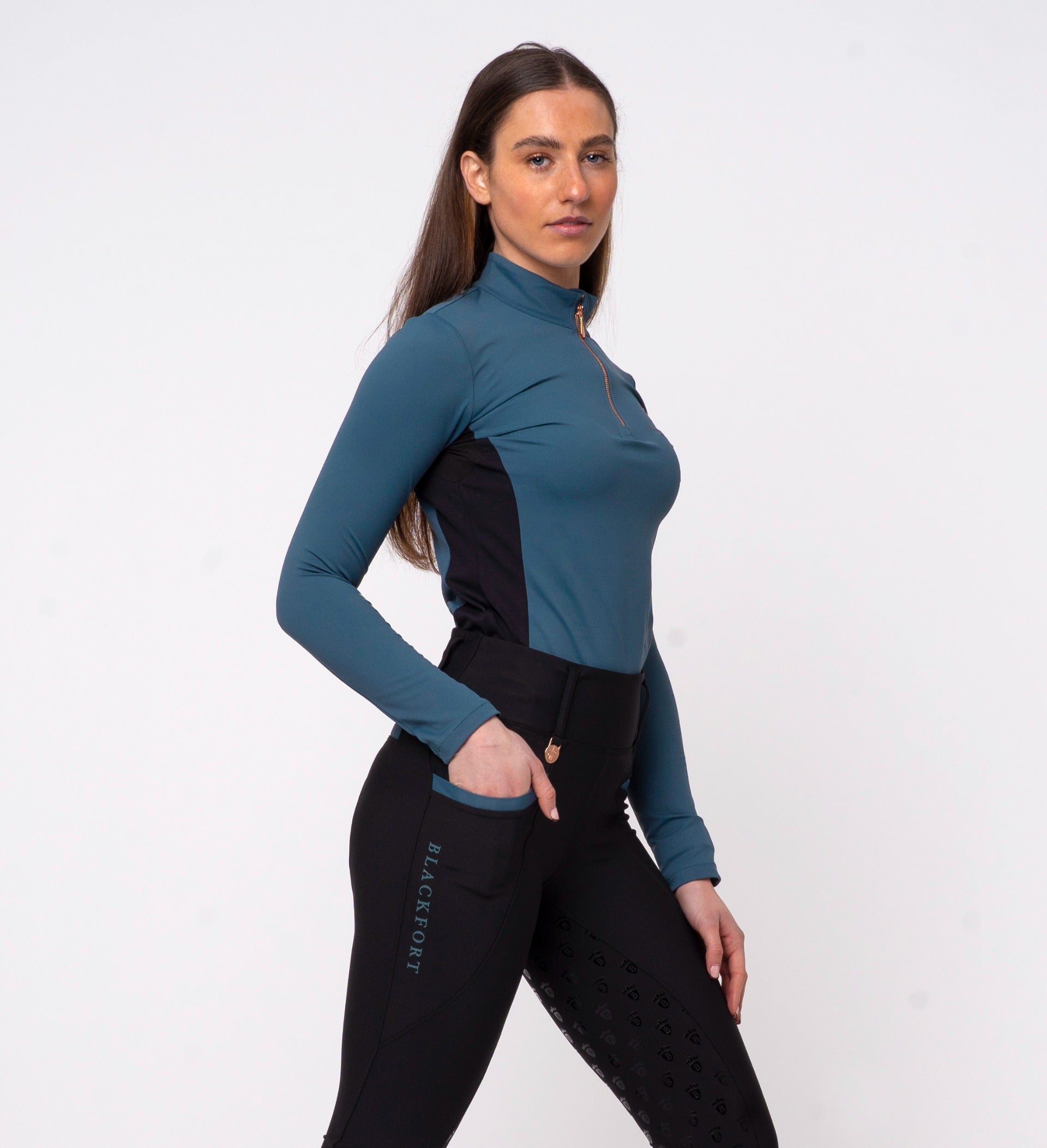 Blackfort Ladies Cool Mesh Long Sleeve Base Layer