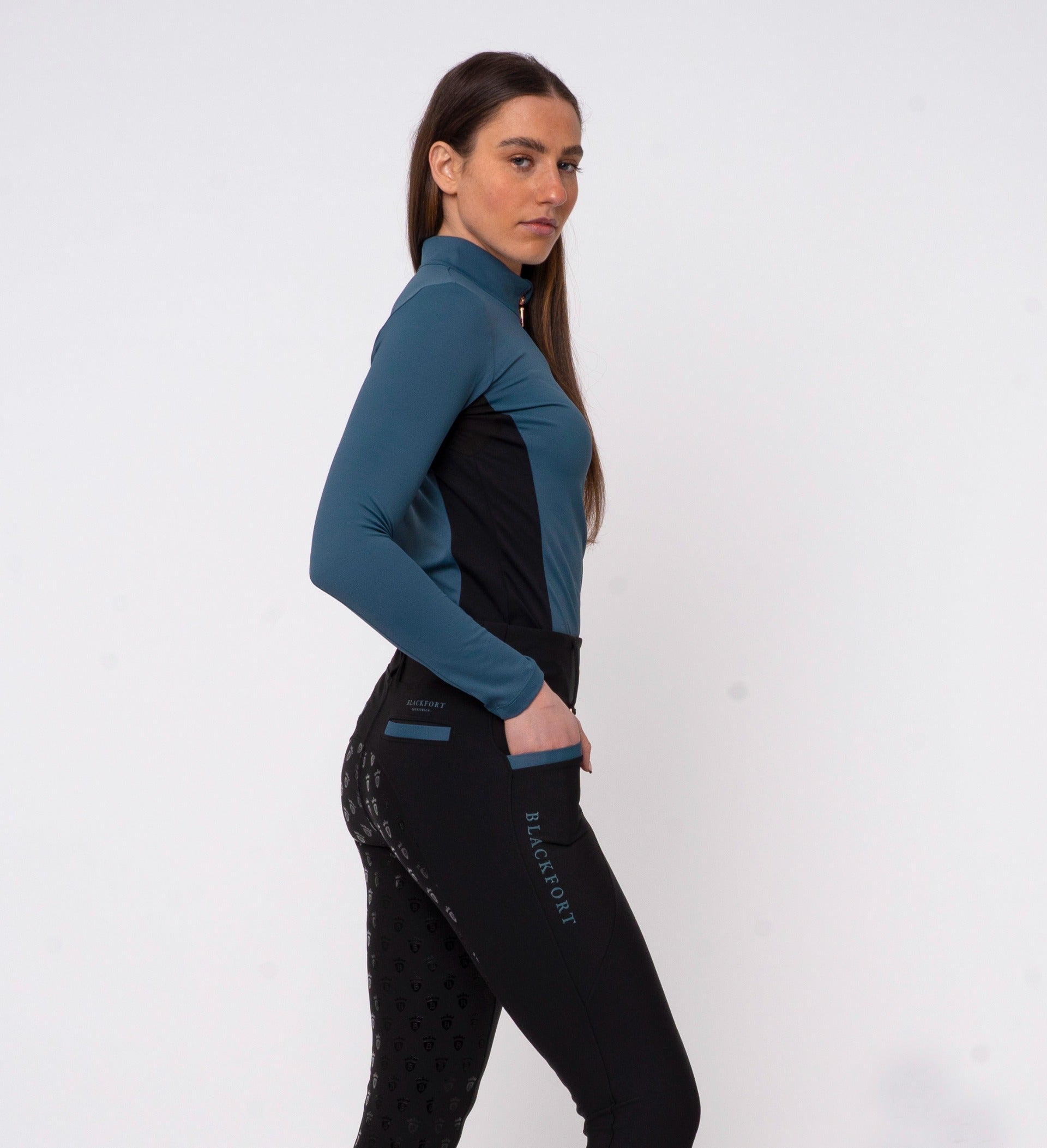Blackfort Ladies Cool Mesh Long Sleeve Base Layer
