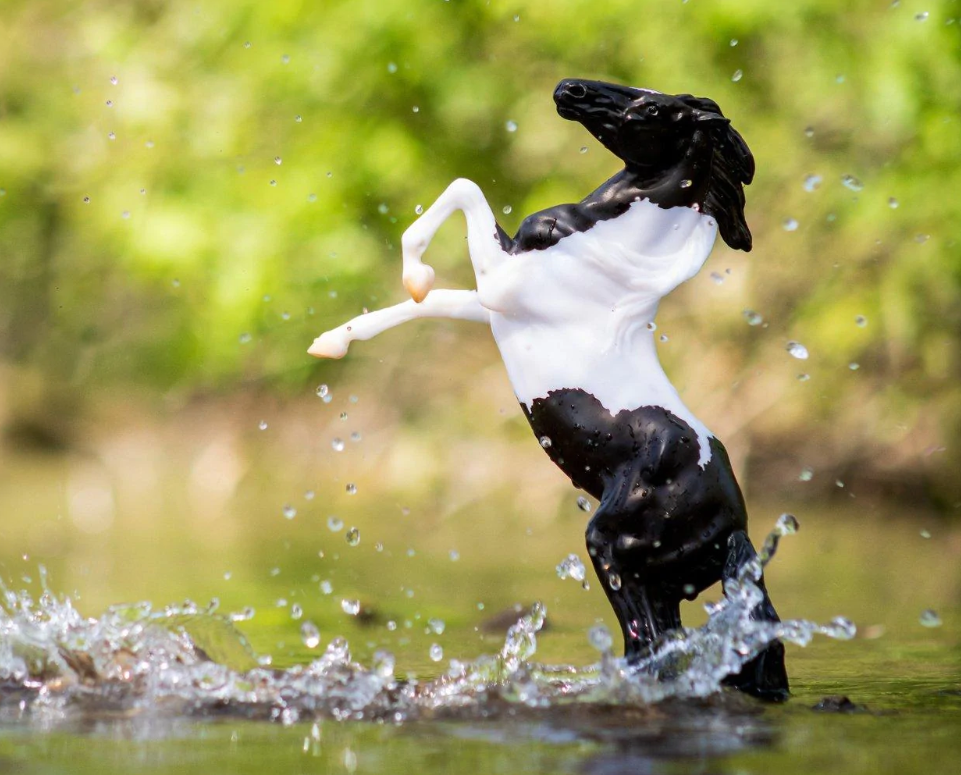 Breyer Black Pinto Mustang