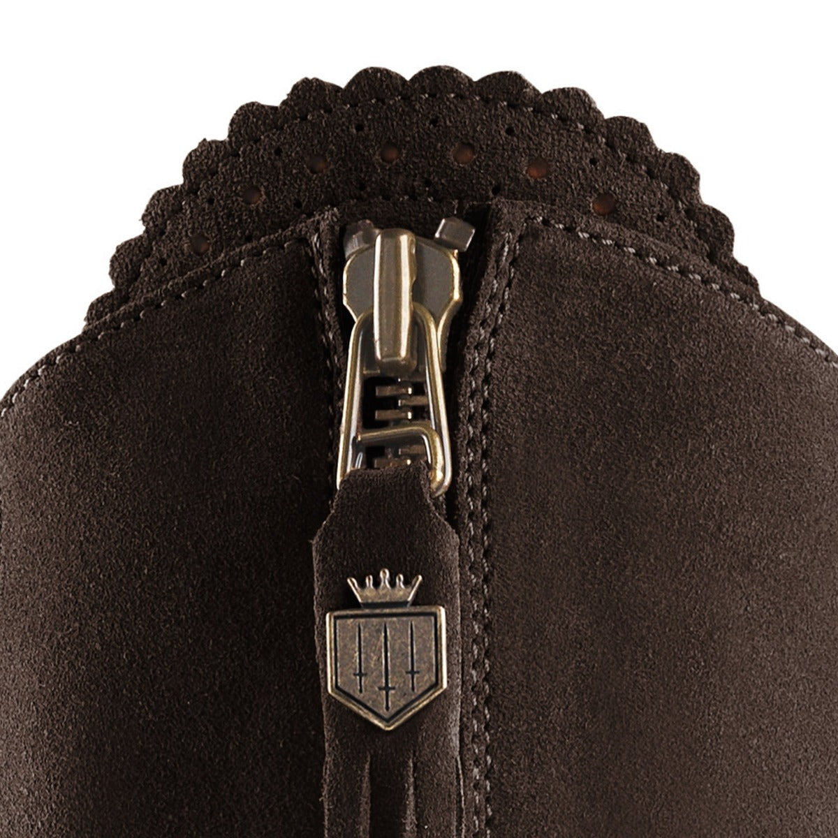 Fairfax & Favor Ladies Regina Flat Regular Fit Suede Boots