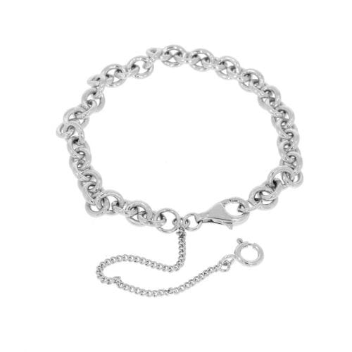 Falabella Charm Bracelet Oval Link