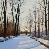 Heather Blanchard "Fresh Snow" Greetings Card