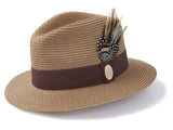 Hicks & Brown Ladies Aldeburgh Guinea & Pheasant Feather Fedora
