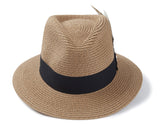 Hicks & Brown Ladies Aldeburgh Guinea & Pheasant Feather Fedora