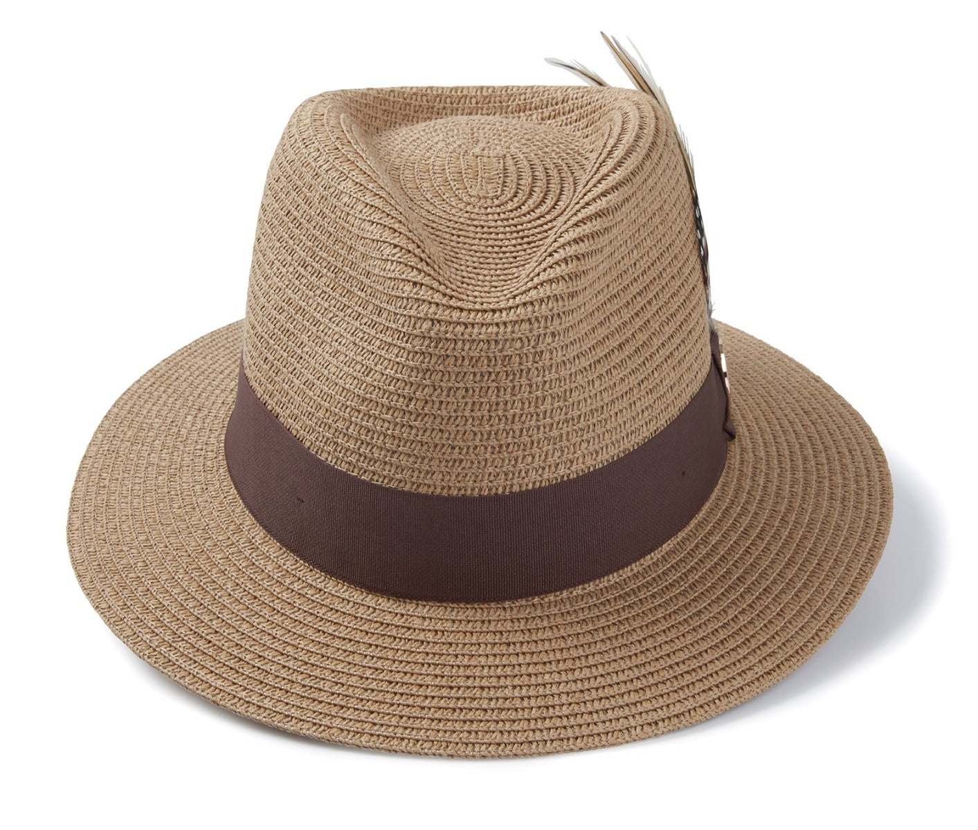 Hicks & Brown Ladies Aldeburgh Guinea & Pheasant Feather Fedora