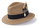 Hicks & Brown Ladies Aldeburgh Guinea & Pheasant Feather Fedora