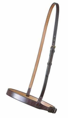 Jeffries Traditional Plain Cavesson Noseband