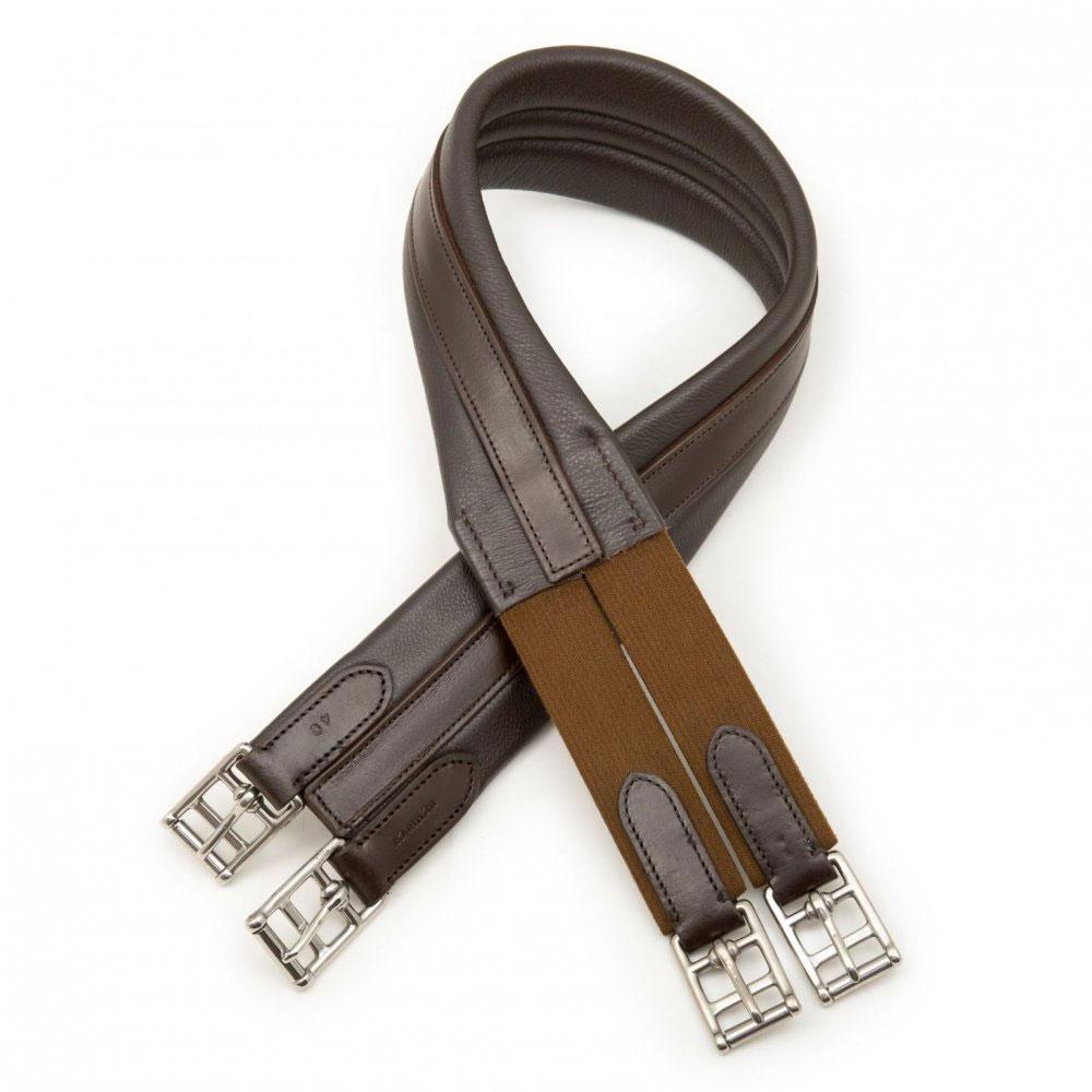 Jeffries Wembley Vagabond Leather Girth Elasticated one end