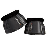 LeMieux Rubber Bell Overreach Boots With Fleece