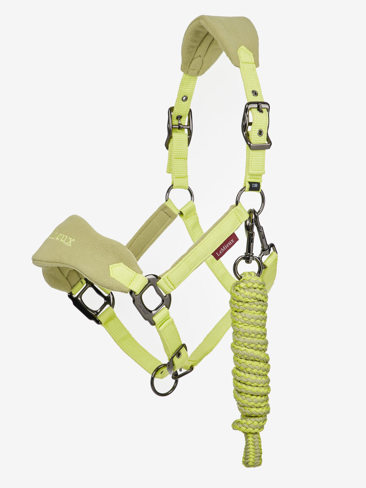 LeMieux Vogue Fleece Headcollar with Leadrope
