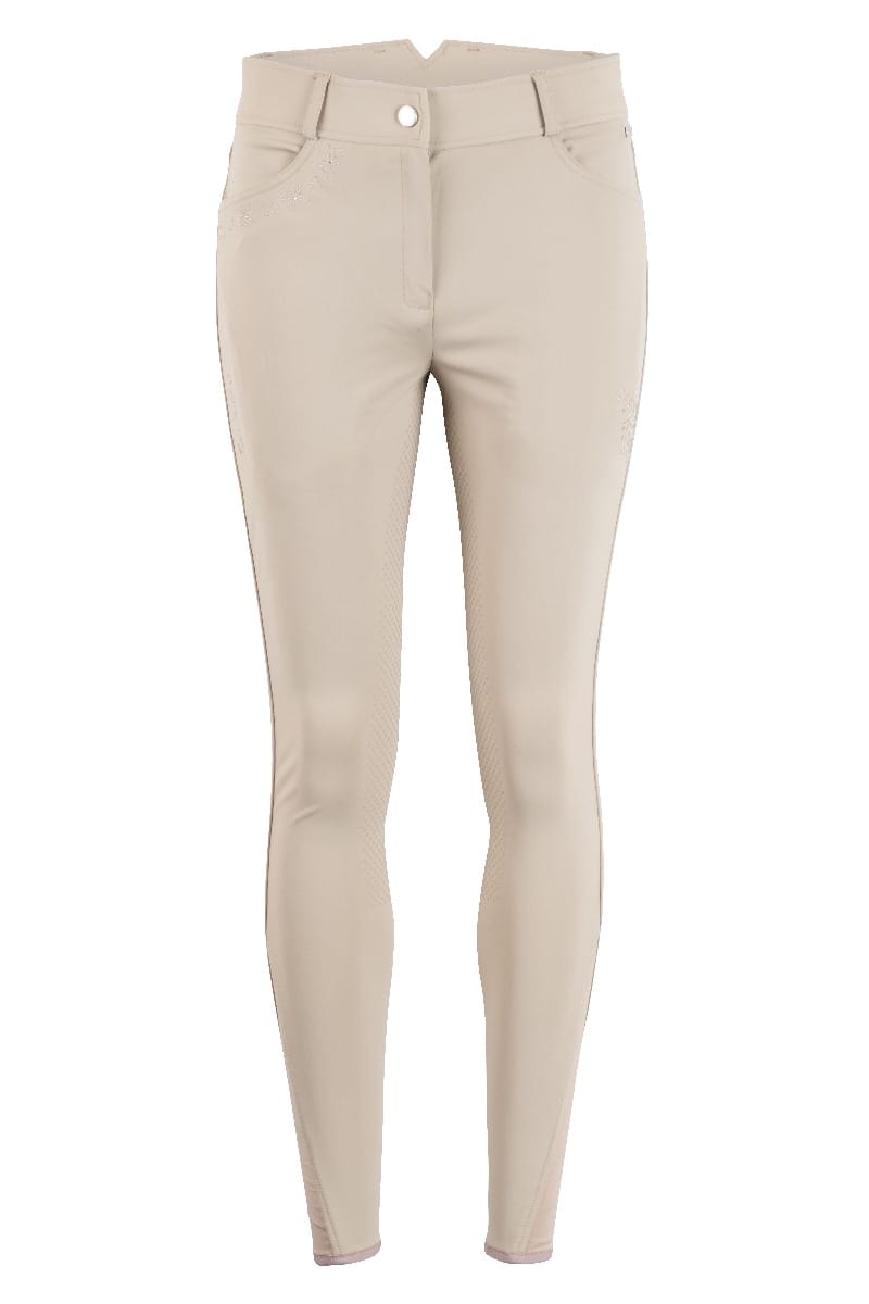 Montar Ladies Kendall Full Grip Stone Flower Breeches