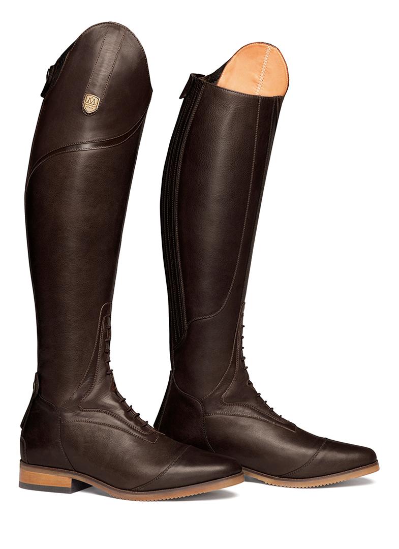 Mountain Horse Ladies Sovereign High Rider Long Boots - Dark Brown