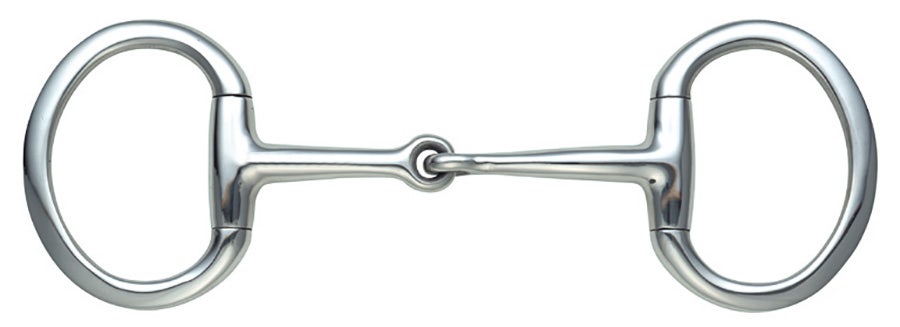 Shires Flat Ring Jointed Eggbutt