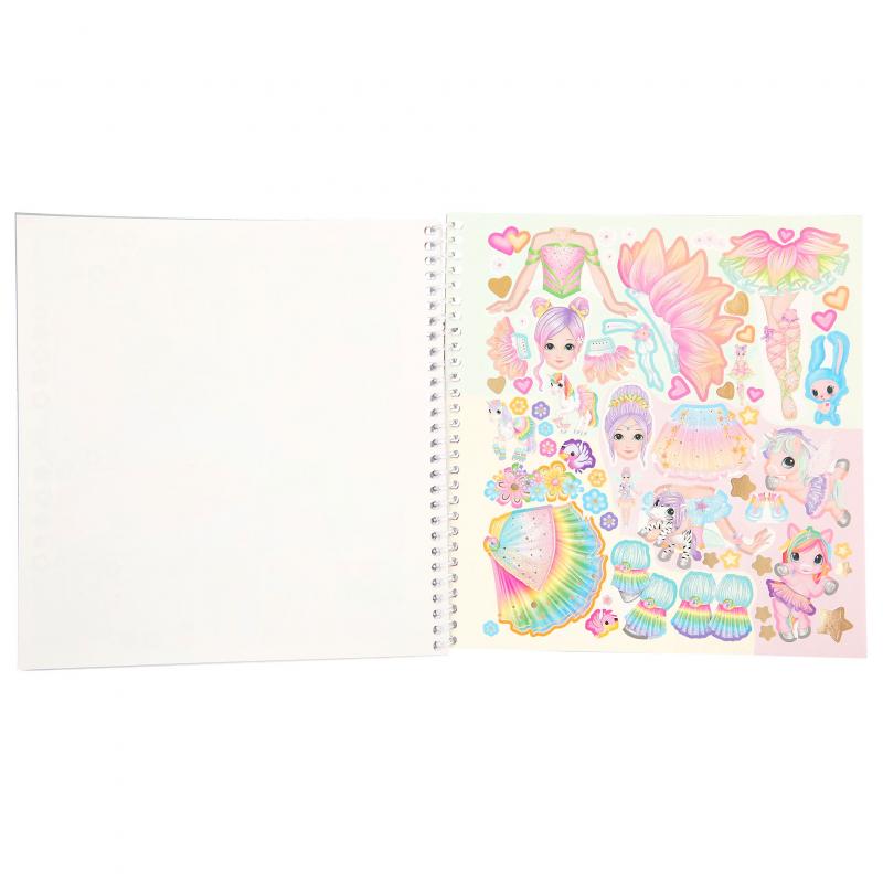 Ylvi & the Minimoomis Dress Me Up Stickerbook