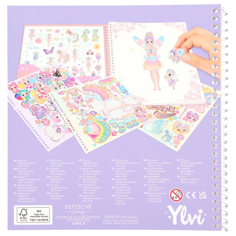 Ylvi & the Minimoomis Dress Me Up Stickerbook
