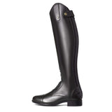 Ariat Ladies Heritage Contour II Field Zip Long Riding Boots in Black-Long Riding Boots-Eland Lodge