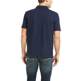 Ariat Mens Medal Short Sleeve Polo-Polo's, Tops & T-Shirts-Eland Lodge