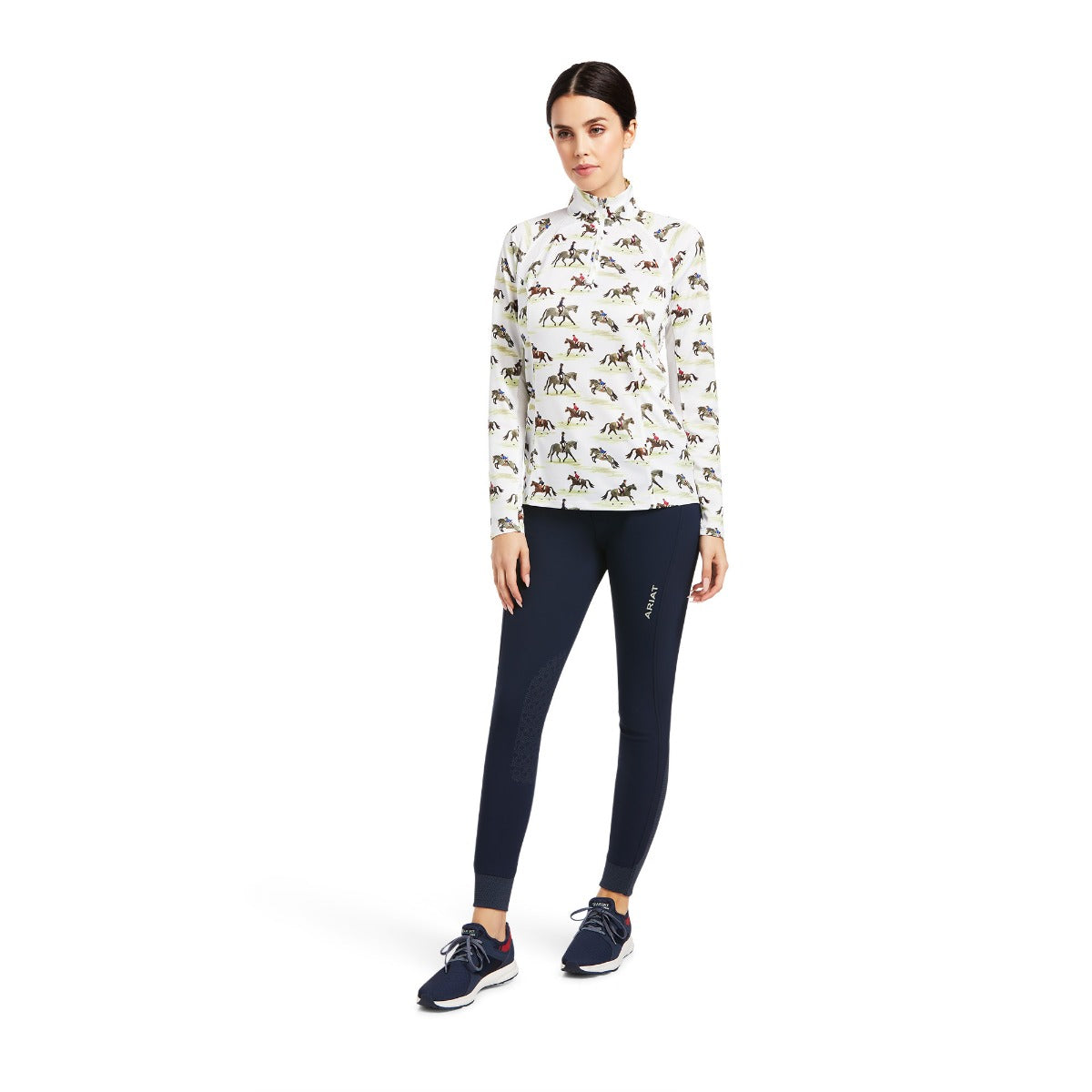 Ariat Ladies Sunstopper 2.0 1/4 Zip Baselayer